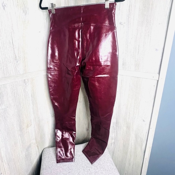 Spanx Ruby Faux Patent Leather Leggings - Picture 7 of 9